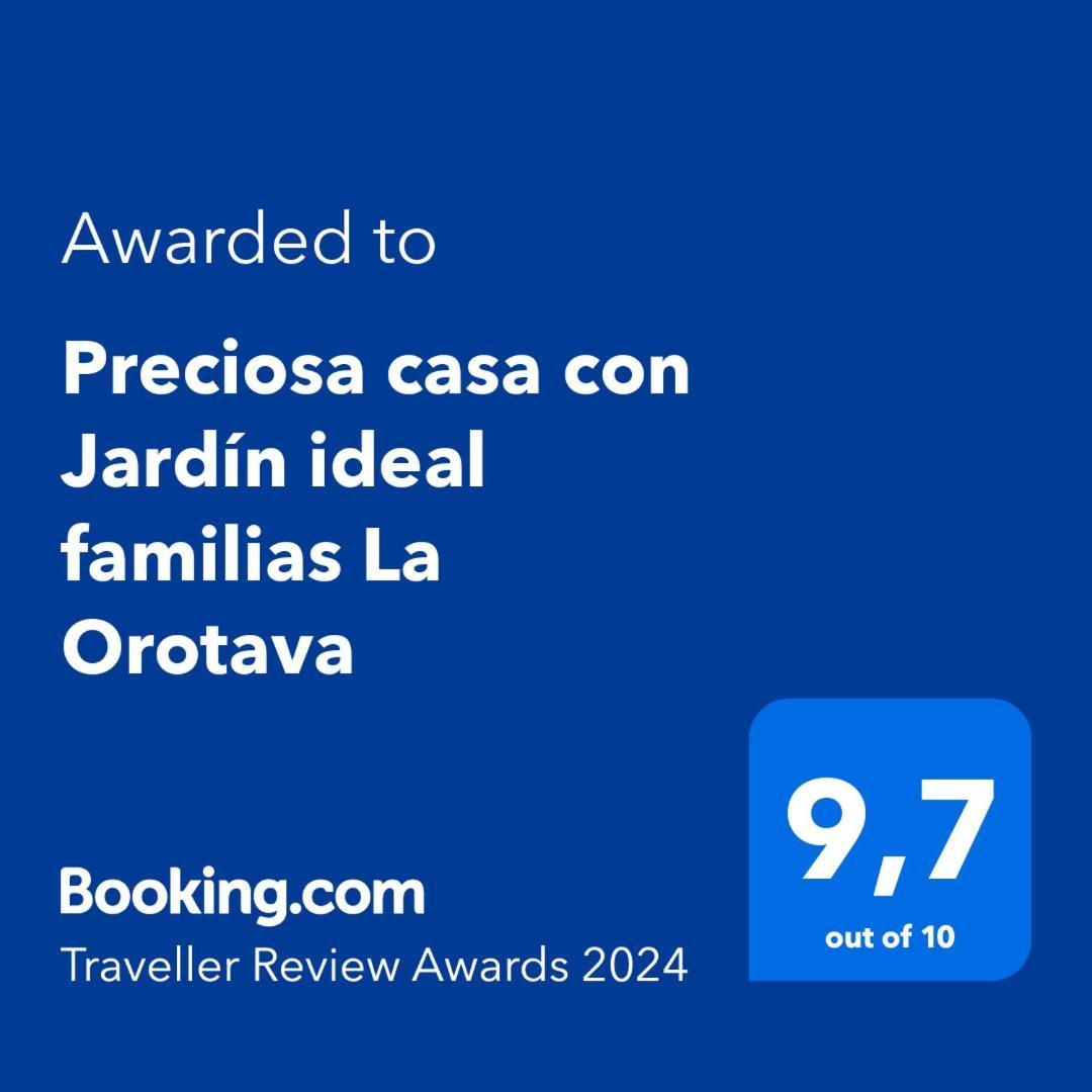 Orotava Garden House Perfect For Families Villa La Orotava Exterior photo
